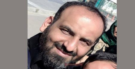 تصویری از حاجی ایرانی، که از بند سعودی ها آزاد شد