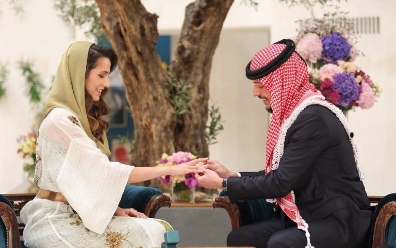 نامزدی ولیعهد اردن با یک دختر سعودی در ریاض با حضور اعضای خاندان حاکم 