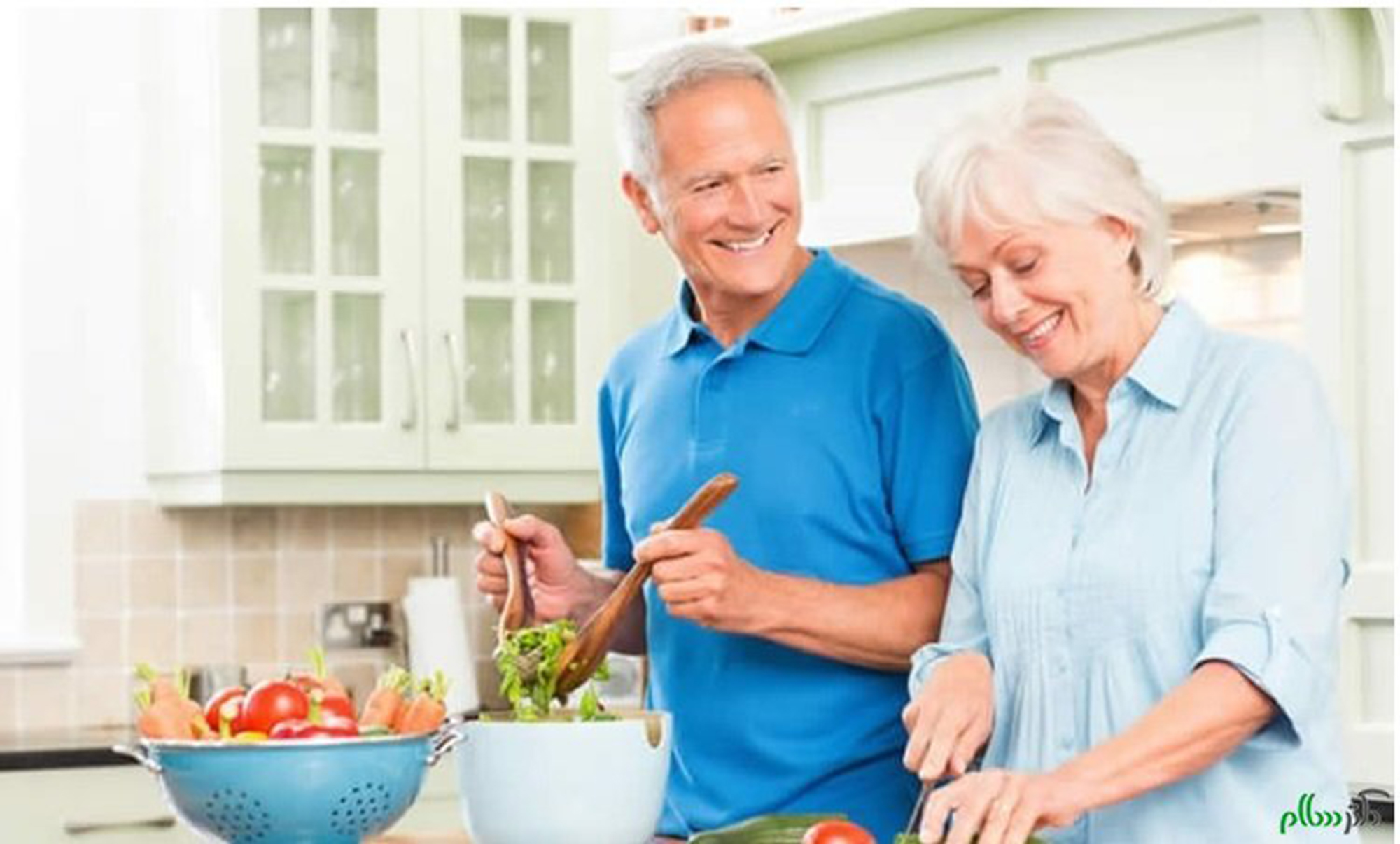 الگوی صحیح و اصولی تغذیه‌ای برای سالمندان