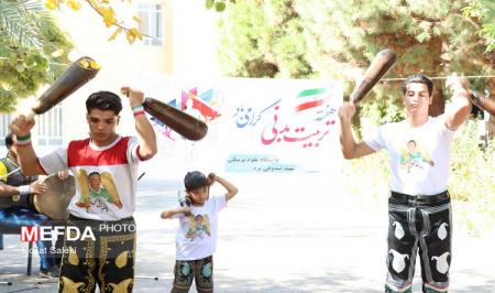  اجرای ورزش پهلوانی در یک دانشکده پیراپزشکی + تصاویر