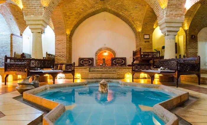 حمام تاریخی قلعه همدان + عکس