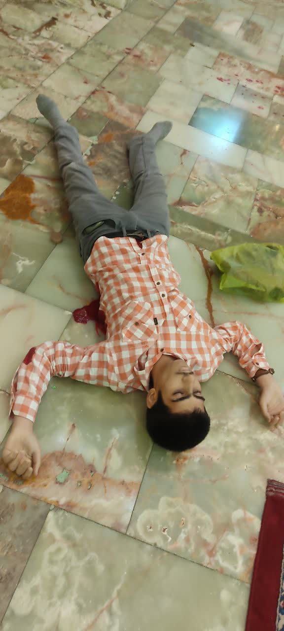 تصویری دردناک از شهید نوجوانِ حادثه تروریستی حرم شاهچراغ + عکس
