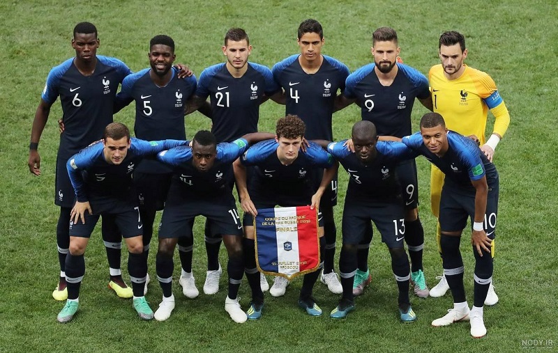 اینفوگرافیک| آشنایی با تیم ملی فرانسه در جام جهانی فوتبال