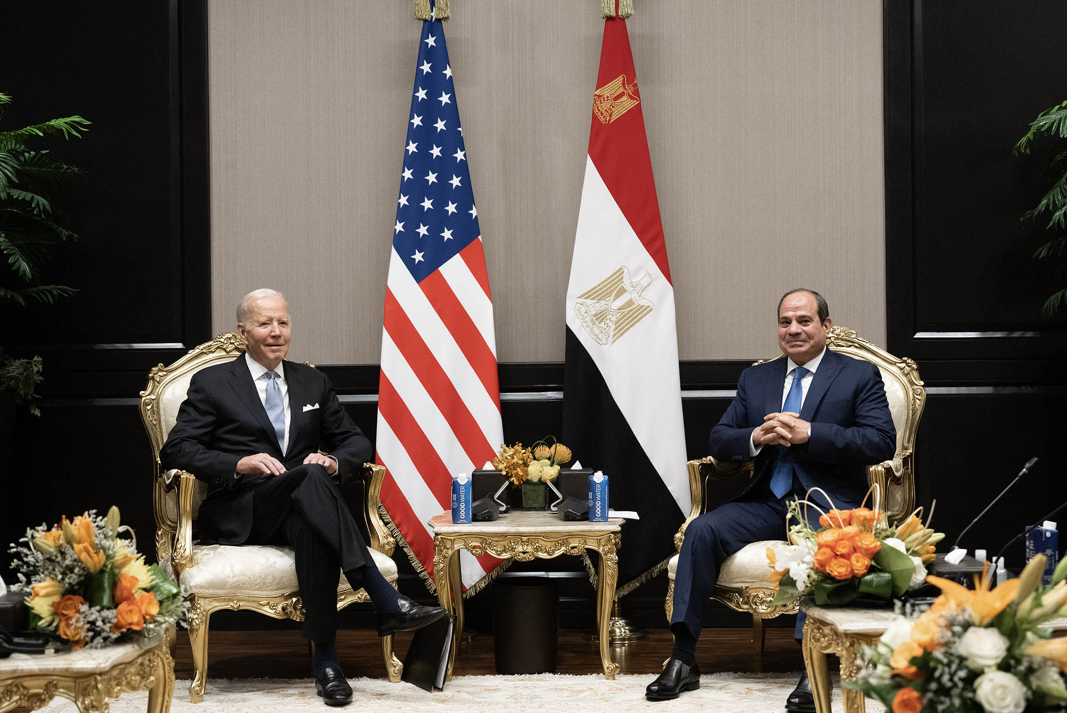دیدار روسای جمهور آمریکا و مصر