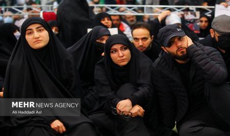 فرزندان شهید سردار سلیمانی در مراسم سالگرد پدر + عکس