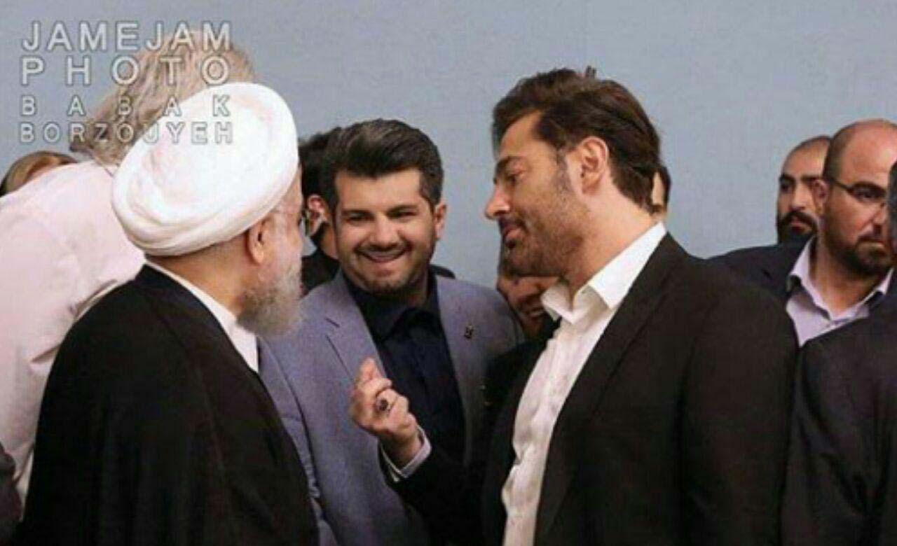 واکنش محمدرضا گلزار به عکس جنجالی‌اش با رئیس جمهور + (عکس)