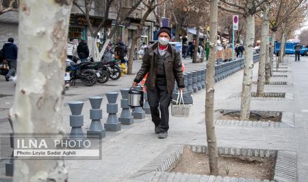  یک لقمه نان در زیر صفر درجه+ عکس
