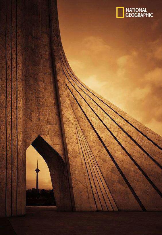 نماد جدید و قدیم تهران از نگاه نشنال جئوگرافیک + عکس