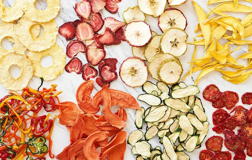 جلوگیری از تغییر رنگ میوه هنگام خشک شدن