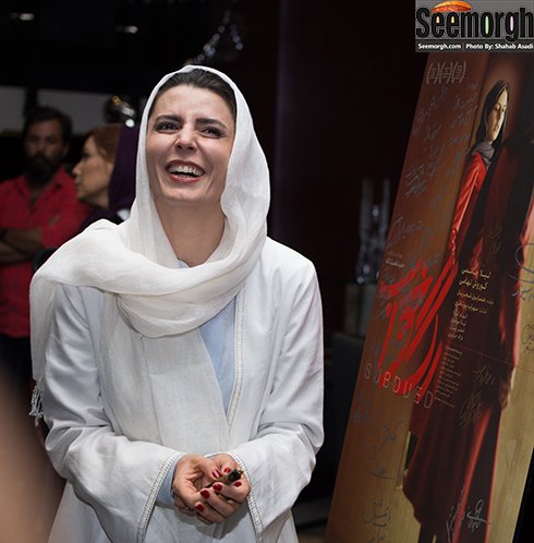 حالت های خاص چهره لیلا حاتمی در اکران خصوصی رگ خواب+تصاویر