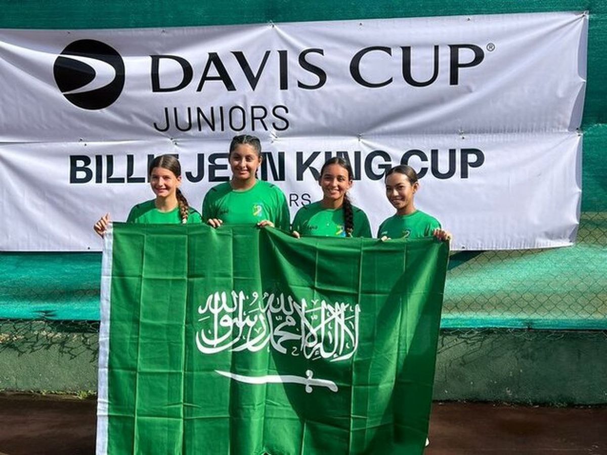 تنیسورهای زن عربستان در رویداد بین المللی جام دیویس + عکس