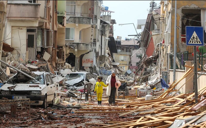 شهر زلزله‌زده هاتای ترکیه + عکس