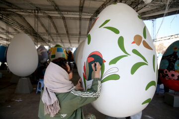 جشنواره تخم‌مرغ‌های رنگی+ عکس