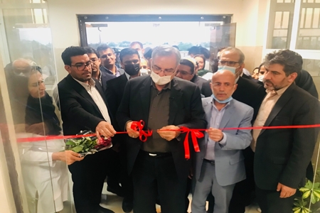 افتتاح مرکز ناباروری شهرستان لامرد توسط وزیر بهداشت