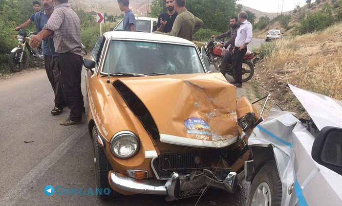 اتومبیل جهانگرد استرالیایی در ایران تصادف کرد! + عکس