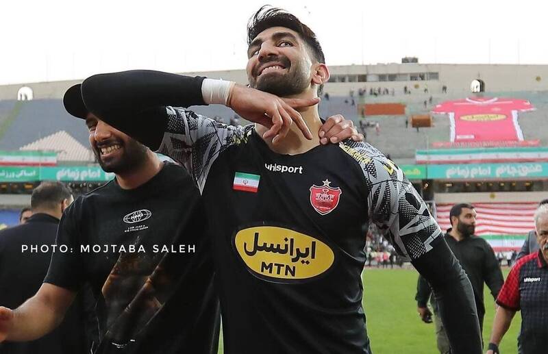 شادی عجیب علیرضا بیرانوند پس از برد پرسپولیس + عکس