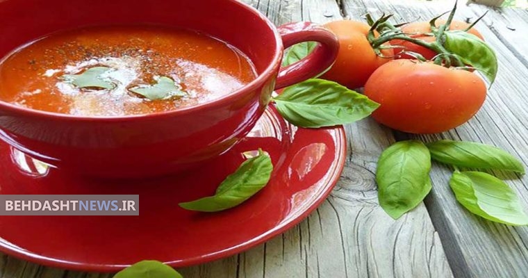 سوپ جو و گوجه فرنگی، سرشار از فیبر و کم کالری