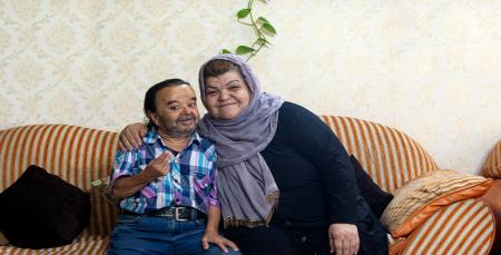 تصویر عاشقانه زیبا از بازیگر سینما و همسرش+عکس