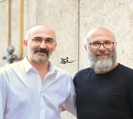 دلتنگی صداپیشه جناب خان برای بازیگر پوست شیر+عکس