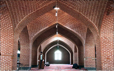 تصویر روح نواز از مسجد طاق شهرستان میاندوآب+عکس