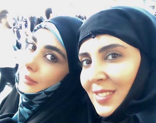 تیپ متفاوت لیلا بلوکات در مشهد! + عکس