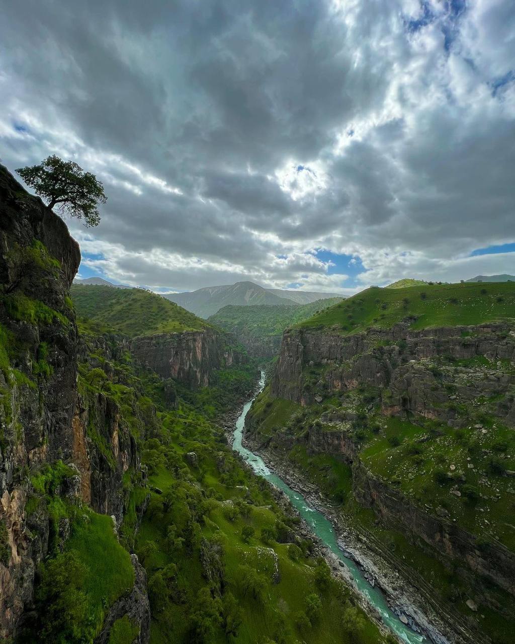 نمایی باورنکردنی از مرز ایران و عراق + عکس