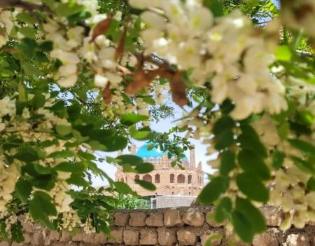 تصویر زیبایی از گنبد فیروزه سلطانیه+عکس