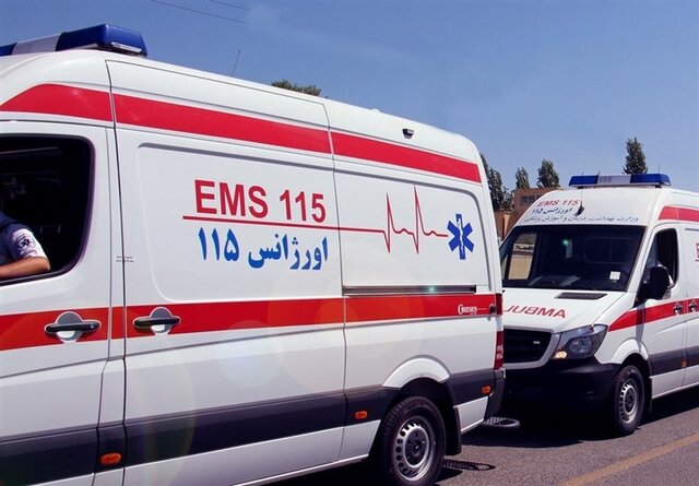 انتقال ۷۵ بیمار قلبی و تنفسی توسط اورژانس فقط در 12 ساعت در این شهر