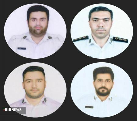 اولین تصاویر از شهدای حمله به پلیس راه خاش +عکس