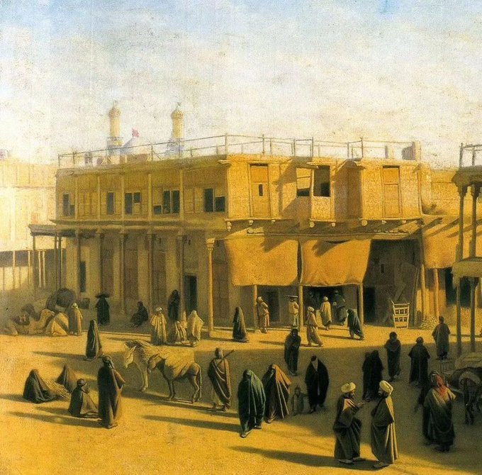 نقاشی کربلا اثر کمال‌الملک+عکس