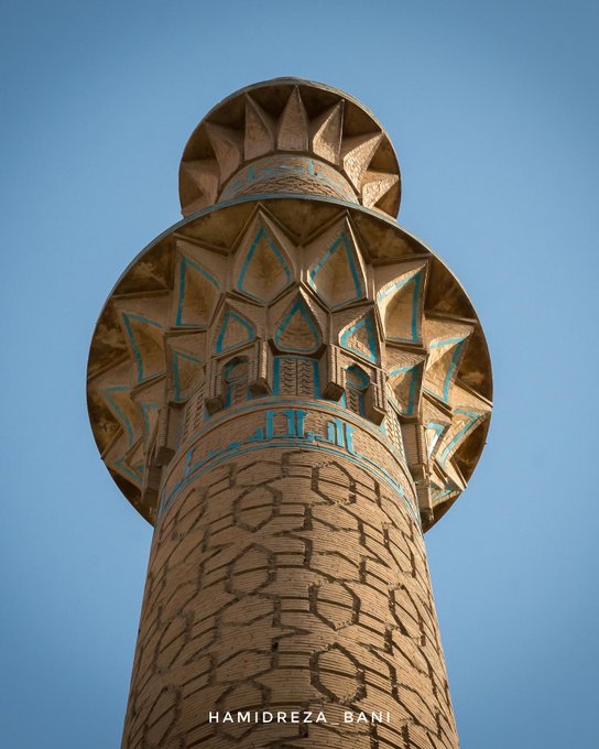 تصویر زیبایی از منار ساربان اصفهان+عکس