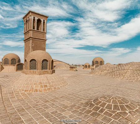 بادگیر سرای عامری‌هادر کاشان+عکس