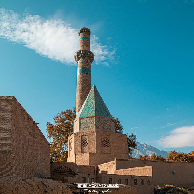 تصویر دیدنی از بقعه شیخ عبدالصمد نطنزی+عکس