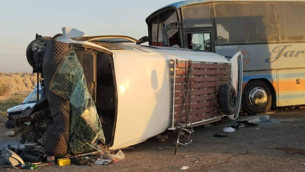تصادف اتوبوس زائران ایرانی در کوت عراق