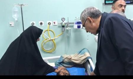 وزیر بهداشت از بیمارستان دانشگاهی نجف بازدید کرد