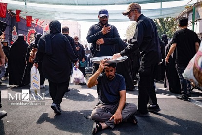 تصاویر| پیاده روی جاماندگان اربعین حسینی در تهران