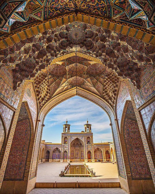 تصویر دیدنی از مسجد نصرالملک شیراز+عکس