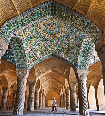 تصویر زیبا از مسجد وکیل شیراز+عکس