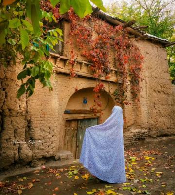 تصویری زیبا از یک مادر در خوانسار+عکس