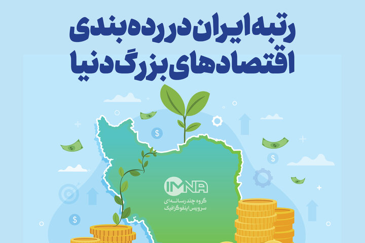 اینفوگرافیک| رتبه ایران در رده‌بندی اقتصادهای بزرگ دنیا