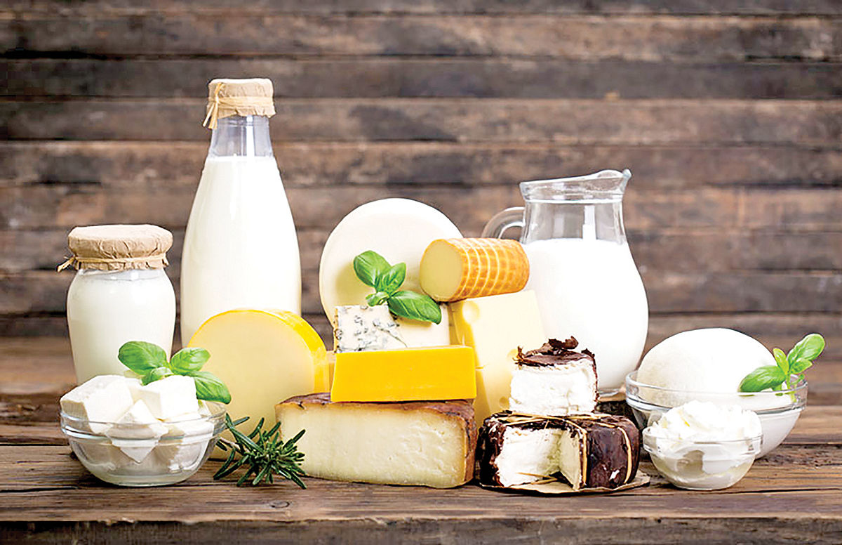 اینفوگرافیک| صادرات محصولات لبنی در نیمه نخست سال 