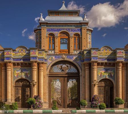 سردر باغ ملی یکی از نمادهای شهر تهران+عکس
