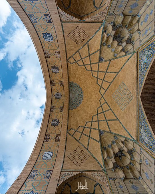 تصویر زیبایی از مسجد حکیم اصفهان+عکس