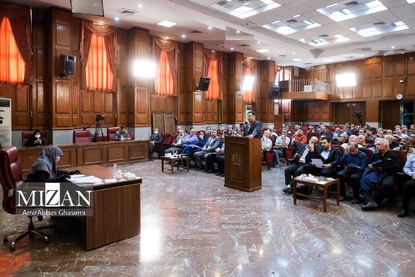 دادگاه رسیدگی به پرونده متهمان ریگان خودرو+ عکس