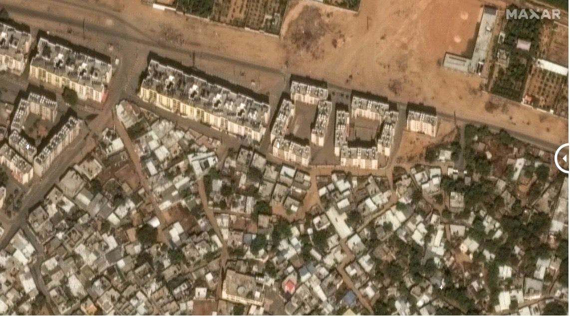 وضعیت مناطق مسکونی نوار غزه، قبل و بعد از حملات اسرائیل+ عکس