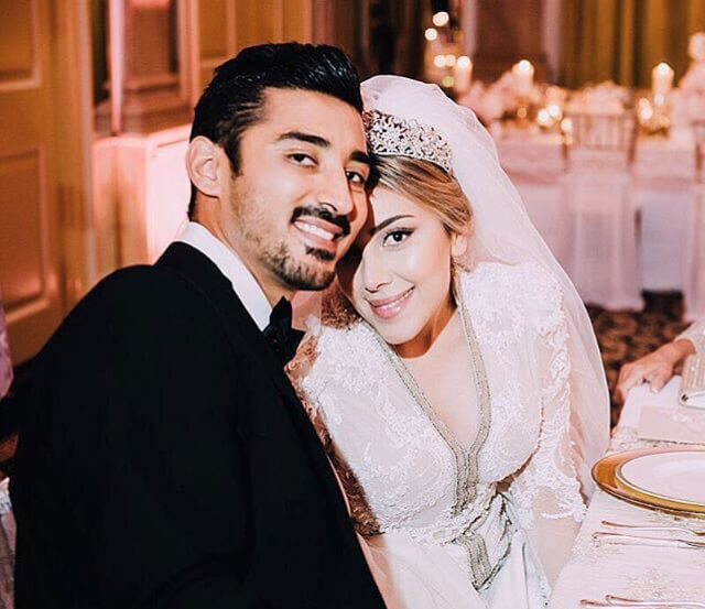 عکس/ رضا قوچان نژاد و همسرش  در مراسم ازدواجشان  در هلند