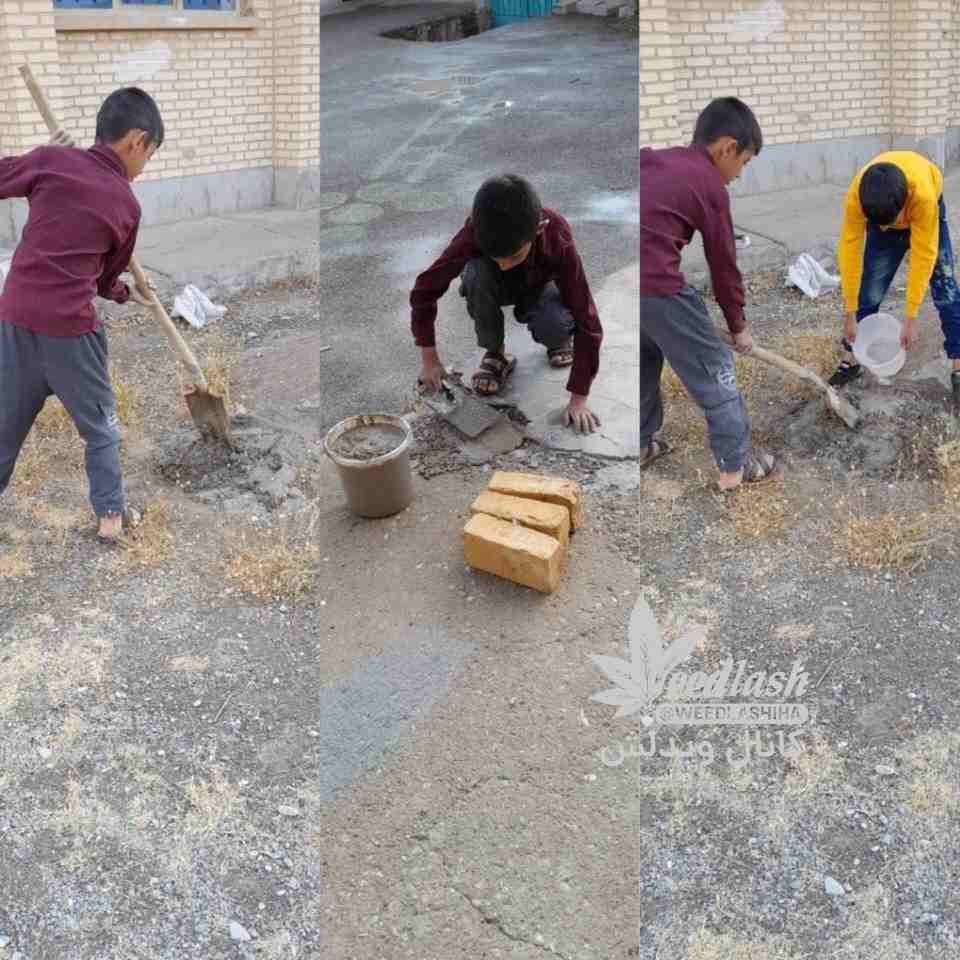 حرکت معنادار چند دانش‌آموز ایرانی پس از انتخابات +عکس