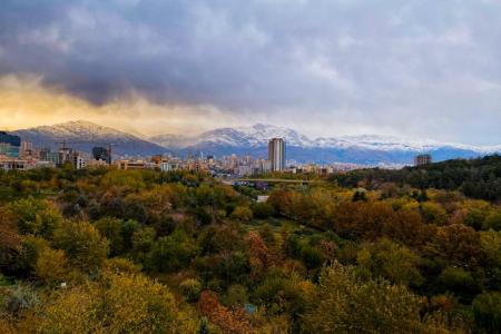 تصویر چشم نواز از پاییز تهران+عکس