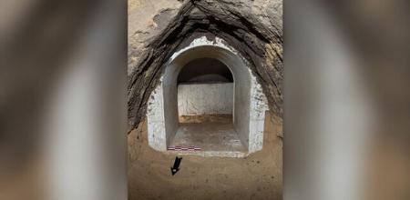 کشف مقبره ای 2500 ساله پر از طلسم‌های در امان ماندن از نیش مار+ تصاویر