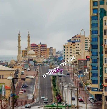 خیابان الرشید غزه قبل و بعد از حملات ارتش صهیونیست+عکس